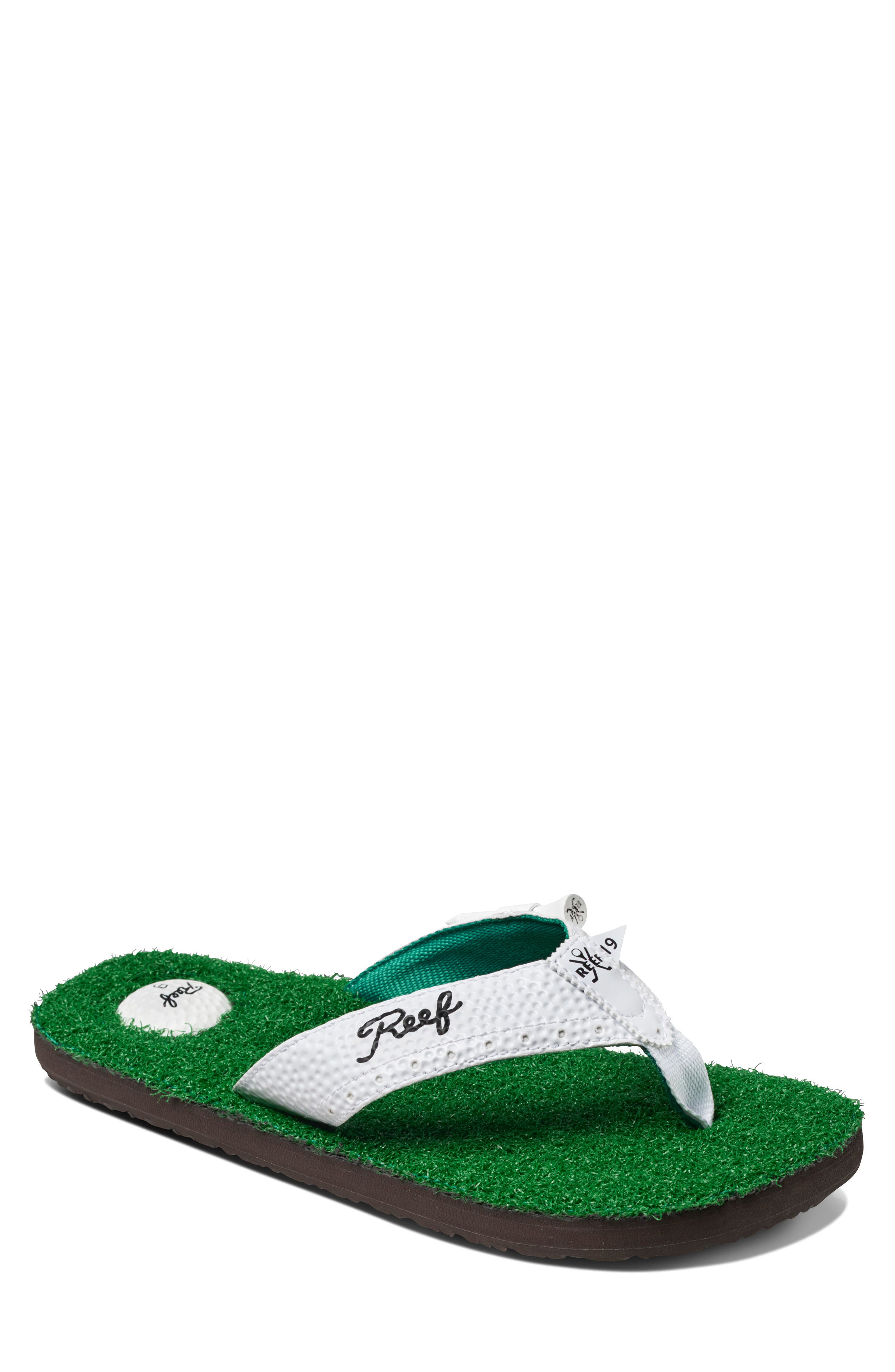 Reef Mulligan II Flip Flop, Main, color, Green