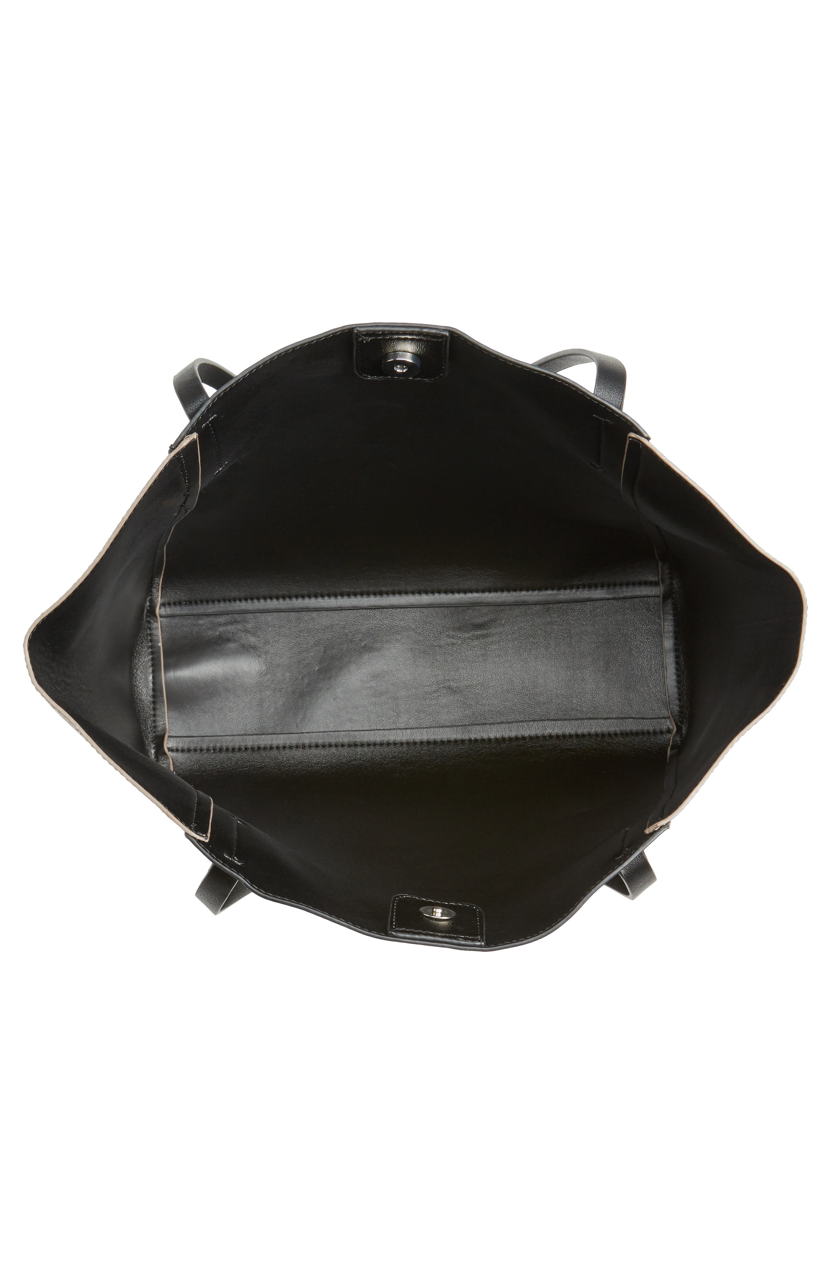 BP. Colorblock Faux Leather Tote, Alternate, color, 