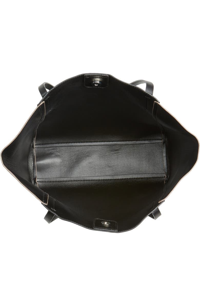 BP. Colorblock Faux Leather Tote, Alternate, color,