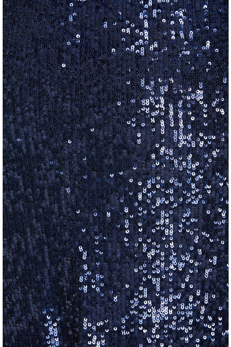 Sequin Pencil Skirt, Alternate, color, DK-BLUE