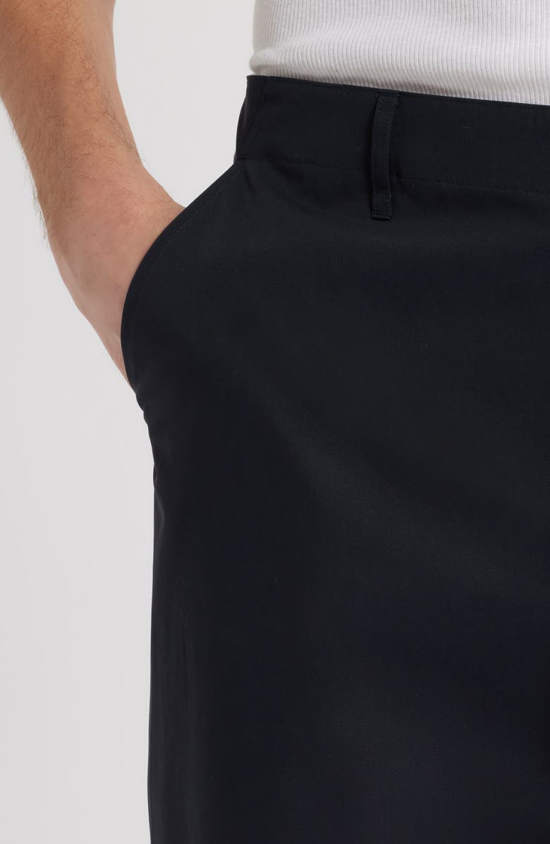 FRAME Relaxed Fit Cotton Pants, Alternate, color, Dark Navy