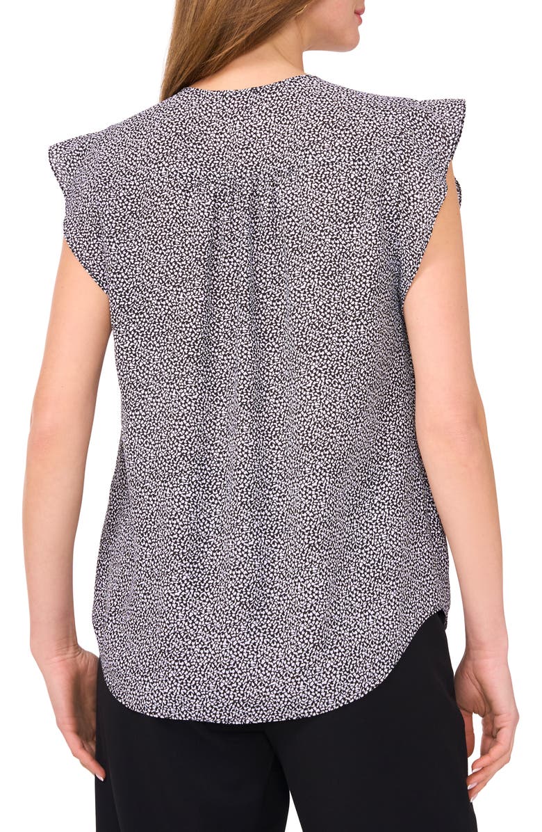 Vince Camuto Ruffle Sleeve Top, Alternate, color, 