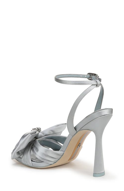 Sam Edelman Lexi Bow Ankle Strap Sandal In Cape Blue