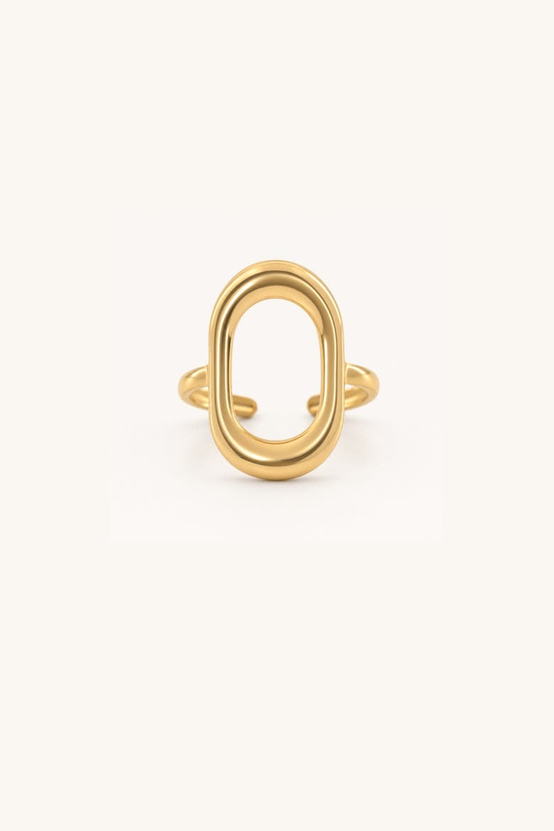 Open Oval Ring, Main, color, Gold