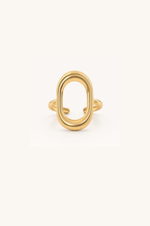 Open Oval Ring