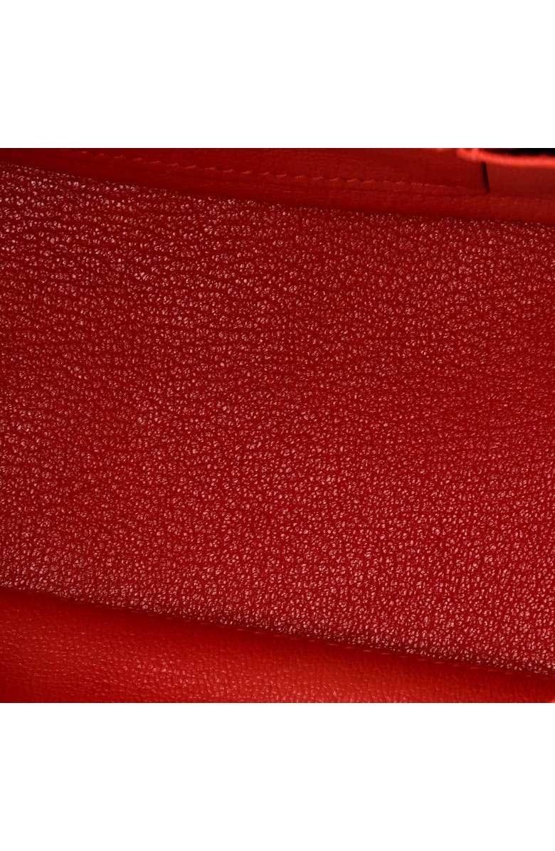 Pre-Owned Hermes Jypsiere Bag Clemence 28, Alternate, color, Rouge Tomate