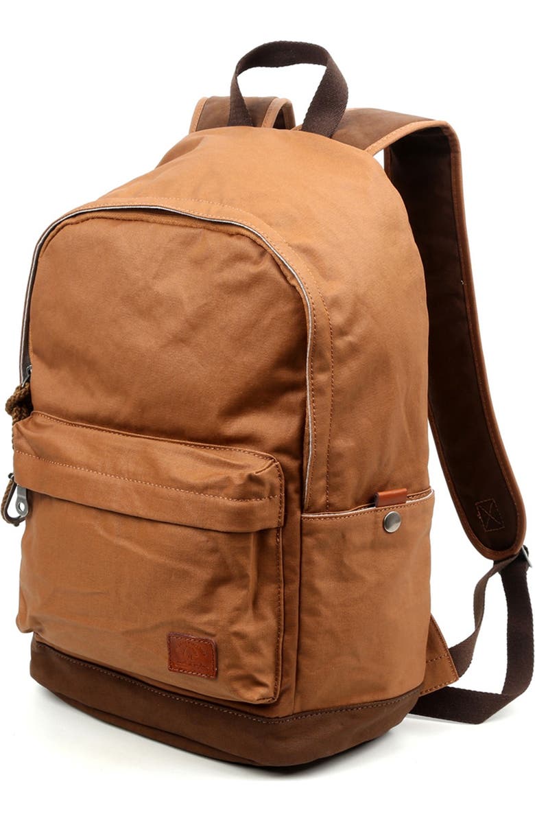 THE SAME DIRECTION Urban Light Coated Canvas Backpack, Alternate, color,