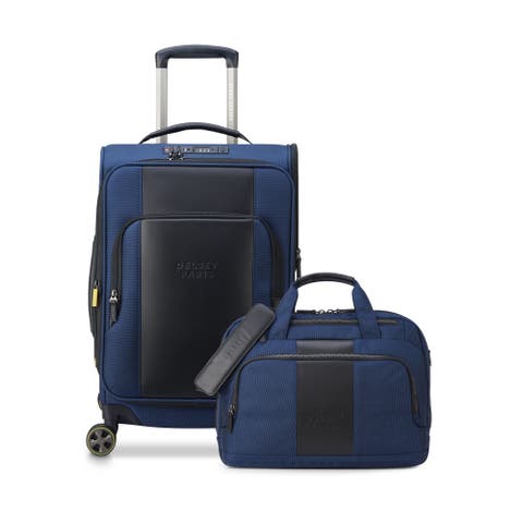 Wagram 2 Piece Set - 20" Carry-On Spinner & Briefcase with Laptop Sleeve