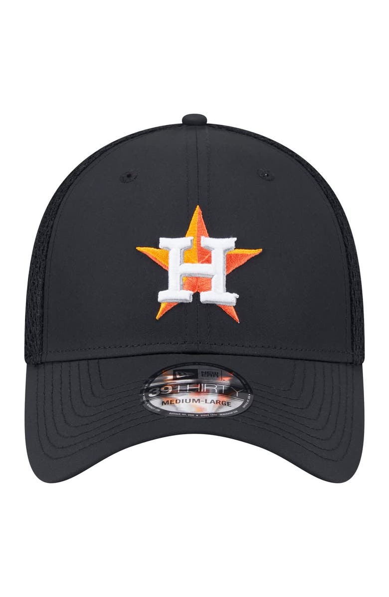 New Era Men's New Era Black Houston Astros Team Tone 39THIRTY Flex Hat, Alternate, color, Black