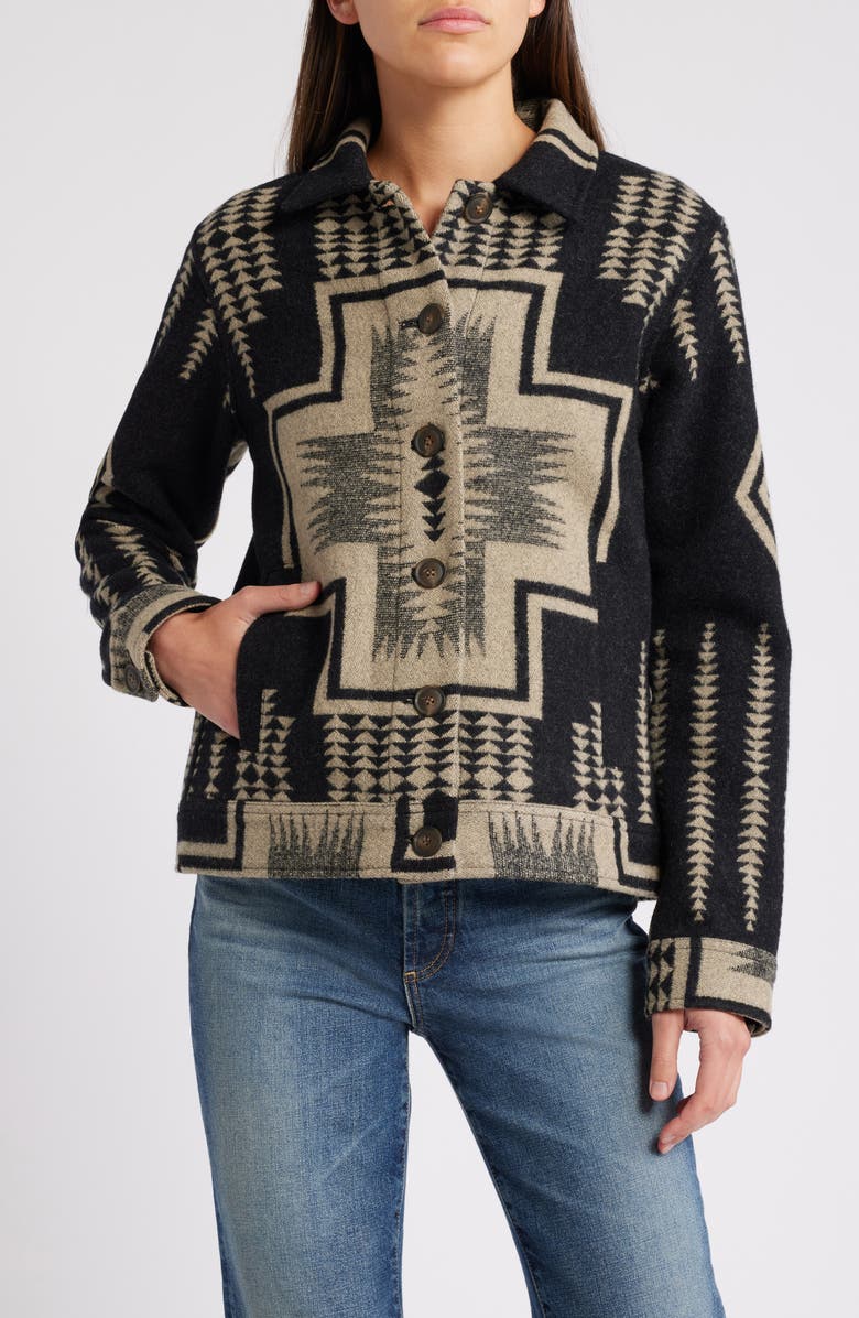 Pendleton Willa Virgin Wool Jacket, Main, color, 