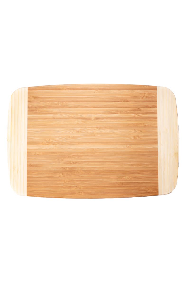 JOYCE CHEN Large Burnished Cutting Board, 10x15-Inch, Alternate, color, Bamboo