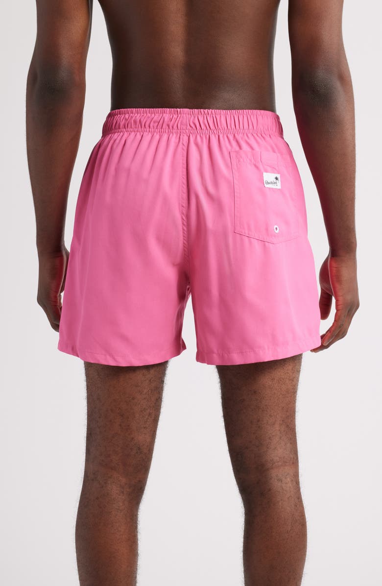 Boardies Solid Swim Trunks, Alternate, color, Pink