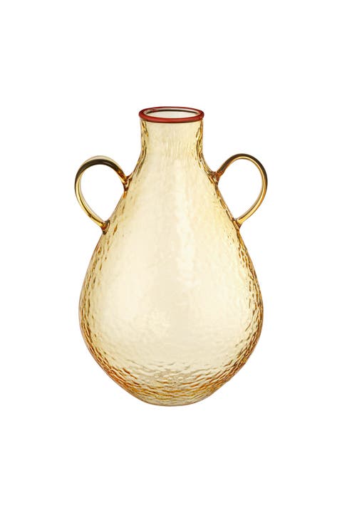 Nanjing Borosi̇li̇cate Vase 5.5" x 5.5" Artisan Accent