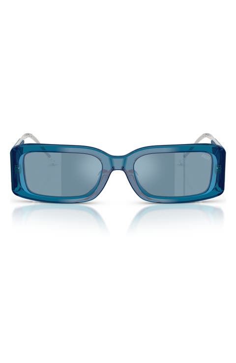 53mm Rectangular Sunglasses