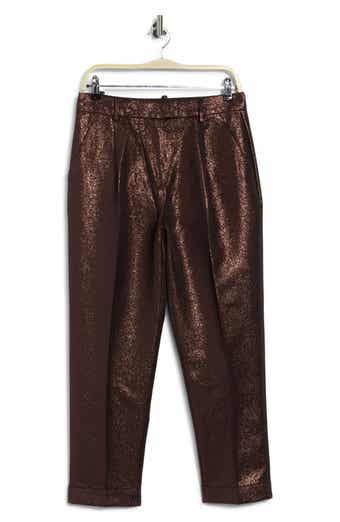 Sienna Sparkle Tapered Metallic Trousers