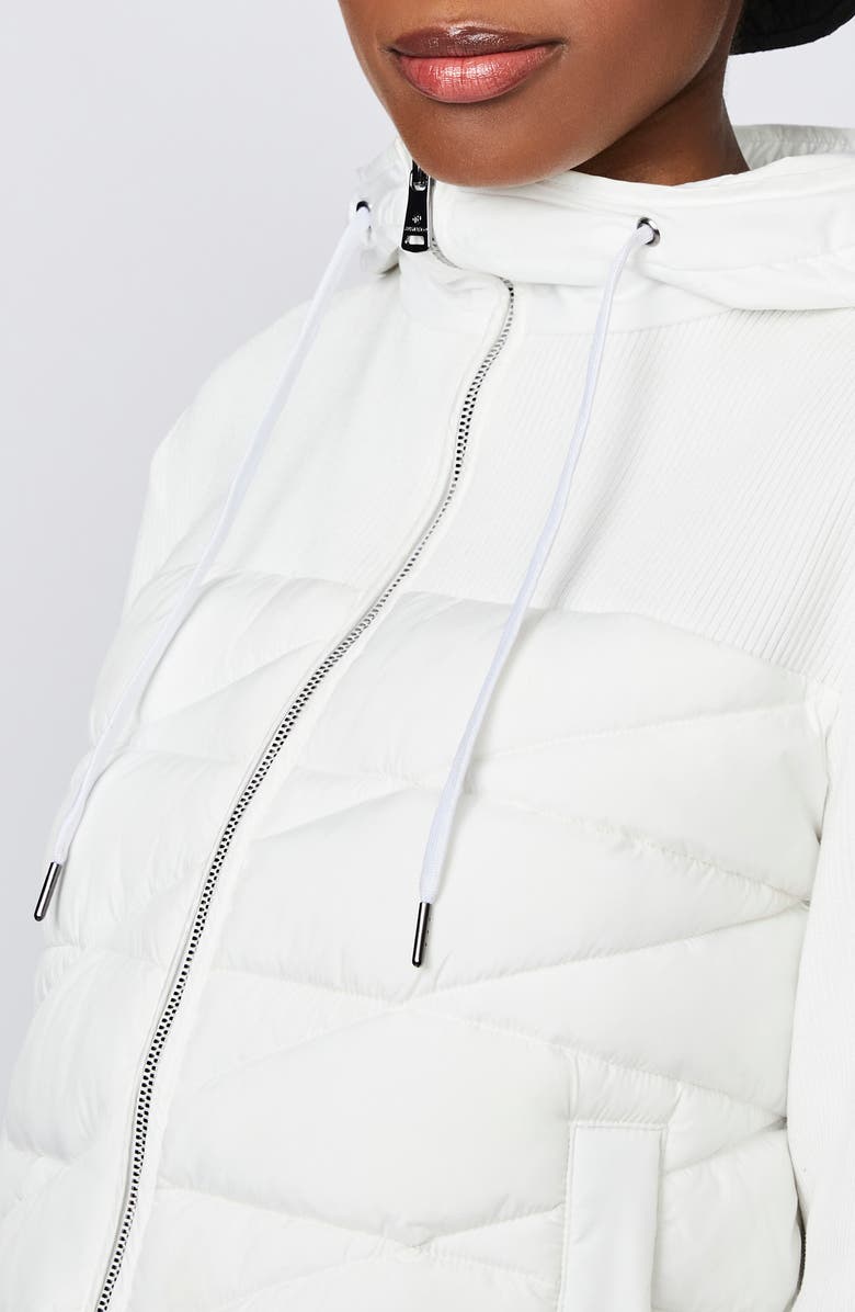 Bernardo Insulated Quilted Hooded Jacket, Alternate, color,