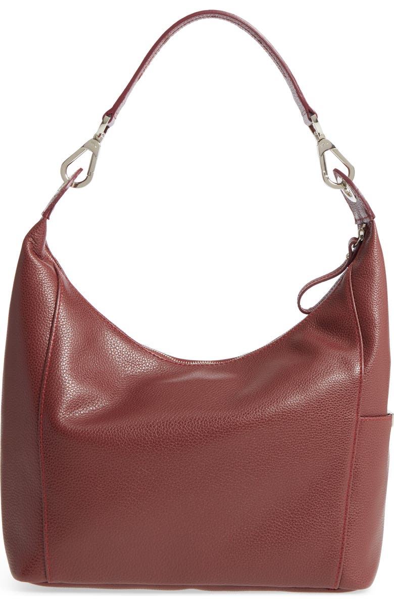 Longchamp 'Le Foulonne' Leather Hobo Bag, Alternate, color,