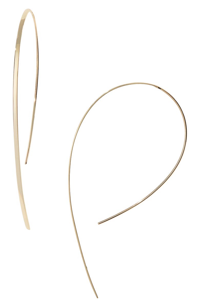 LANA Small Vanity Hooked-On Hoop Earrings, Main, color,