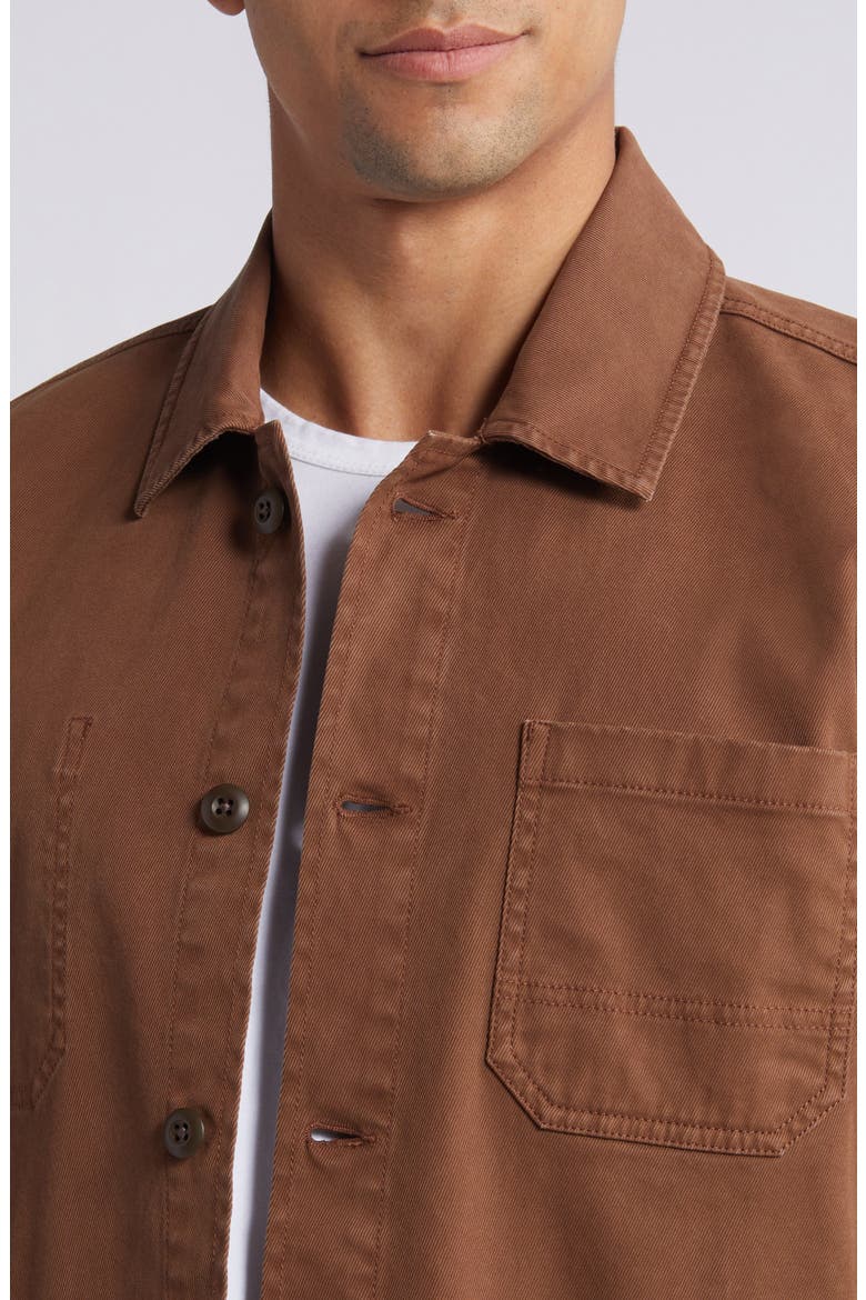 Comfort Twill Chore Jacket, Alternate, color, CEDAR PEAK