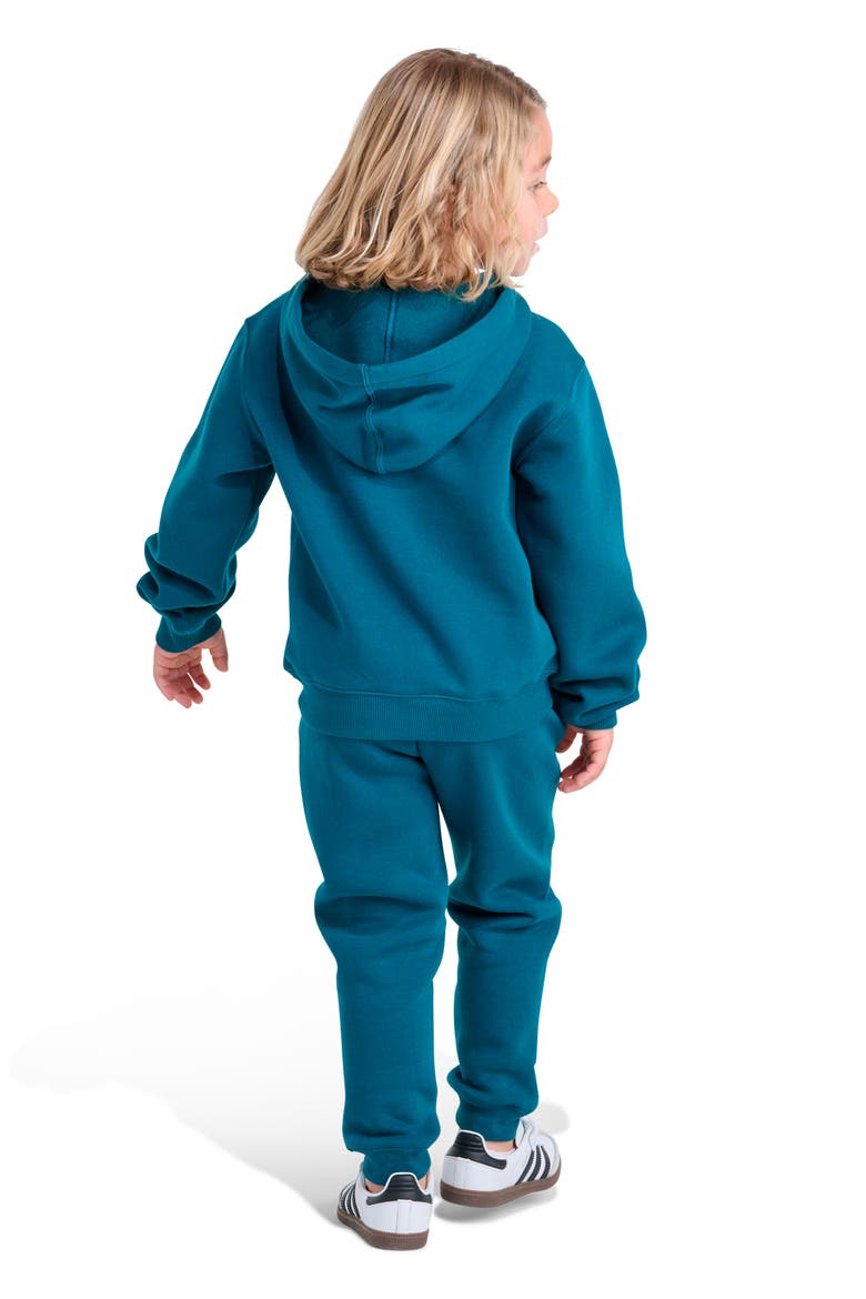 Kids' Essential Fleece Joggers, Alternate, color, DARK GREEN