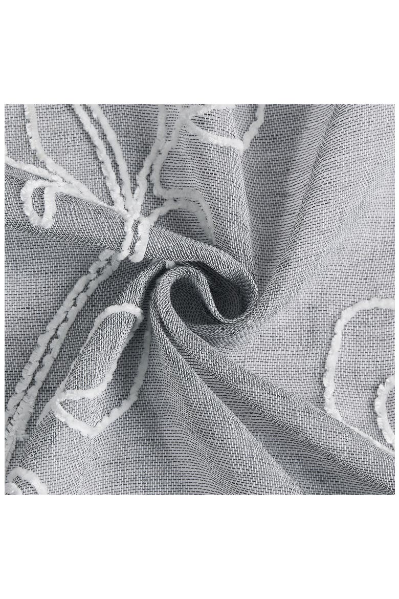 Stella Set of 2 Sheer Panel Curtains, Alternate, color, SILVER