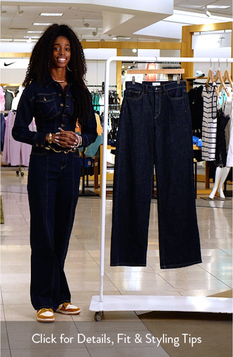 The Mia High Waist Wide Leg Jeans, sales video thumbnail
