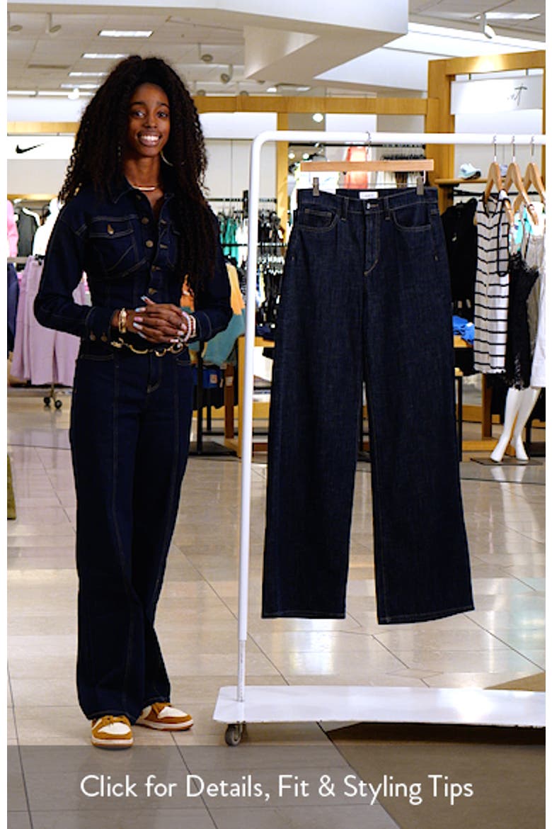 The Mia High Waist Wide Leg Jeans video
