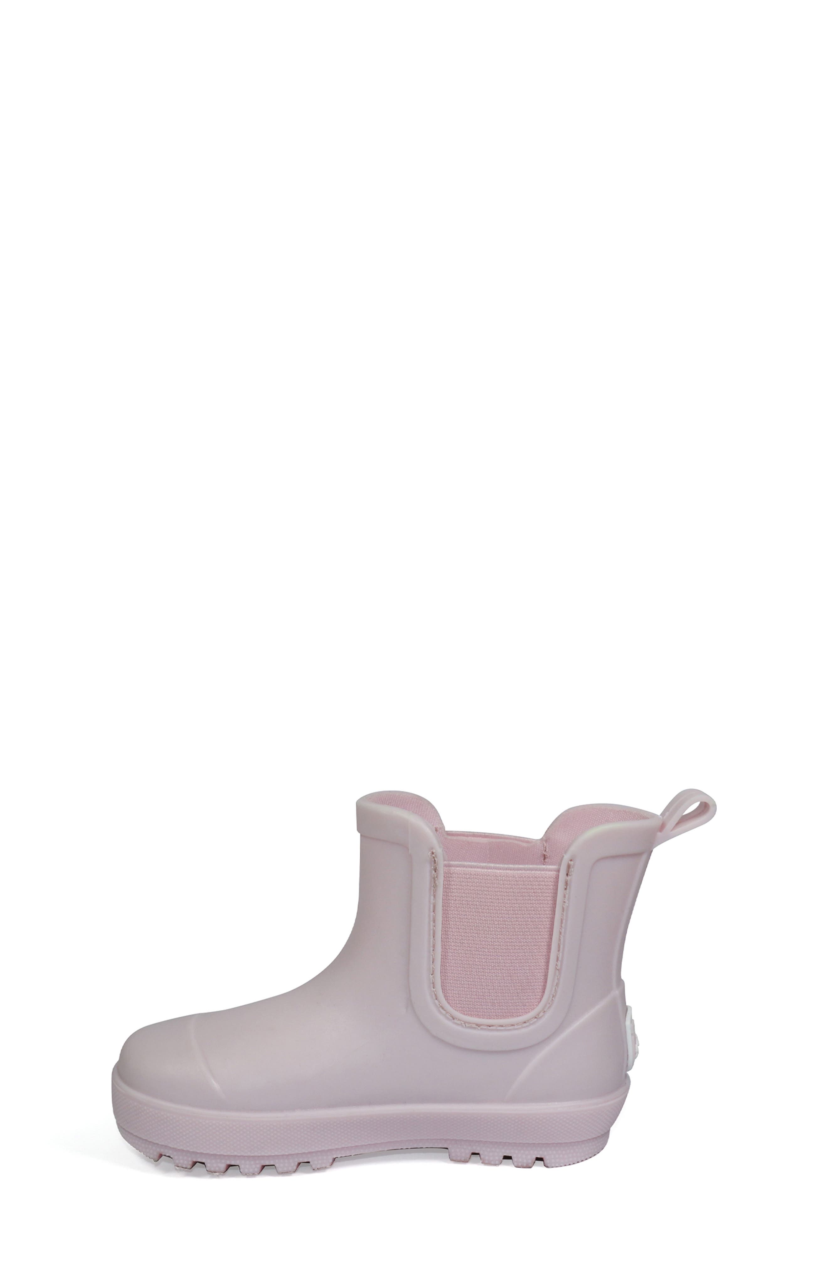 BEARPAW Kids' Shortie Rain Boot, Alternate, color, Light Pink