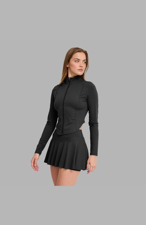 Blvck Paris Tennis Zip Jacket In Black