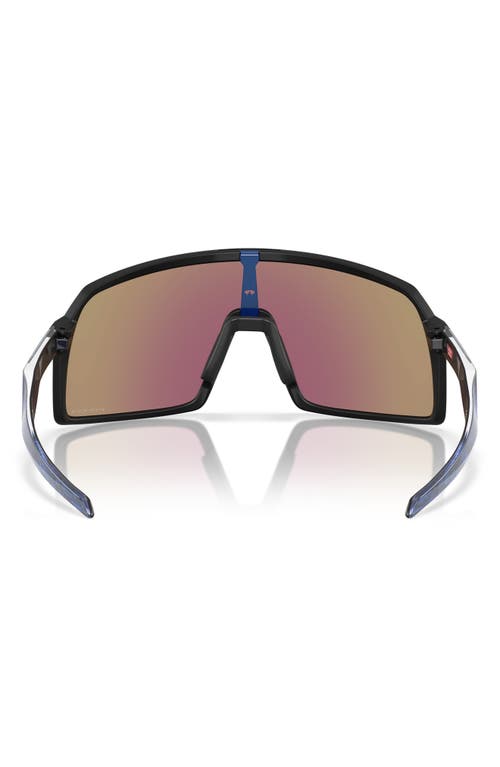 Oakley Womens Grey Oo9406 Sutro S Acetate Shield Sunglasses In Sapphire