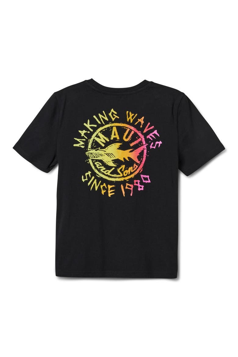 Wave Maker Graphic T-Shirt, Alternate, color, BLACK