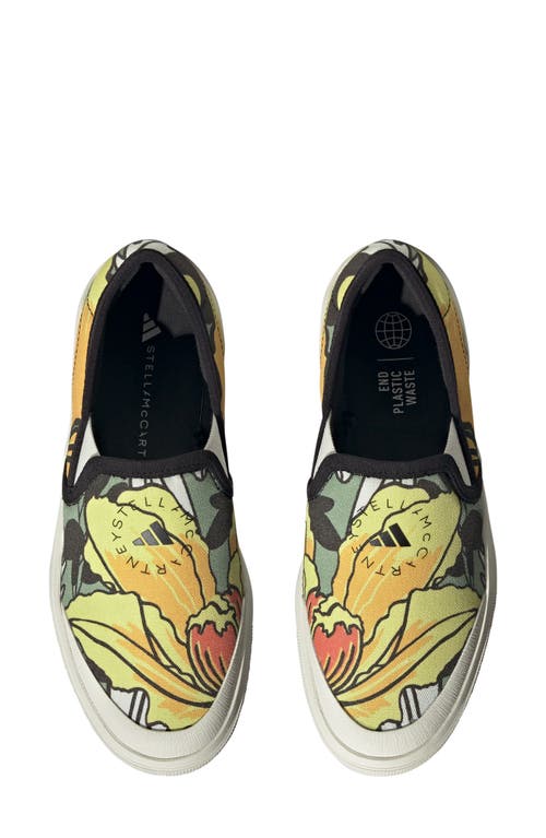 Adidas By Stella Mccartney Court Slip-on Sneaker In Multi