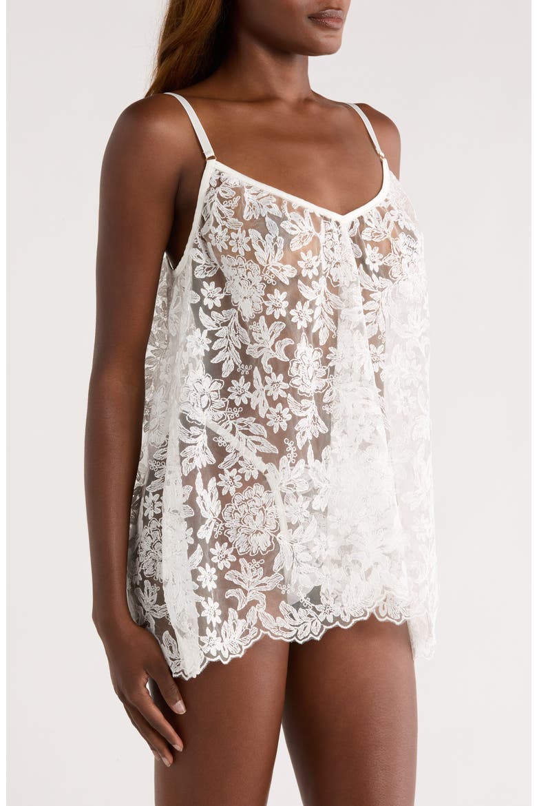 Floral Slip, Alternate, color, WHITE