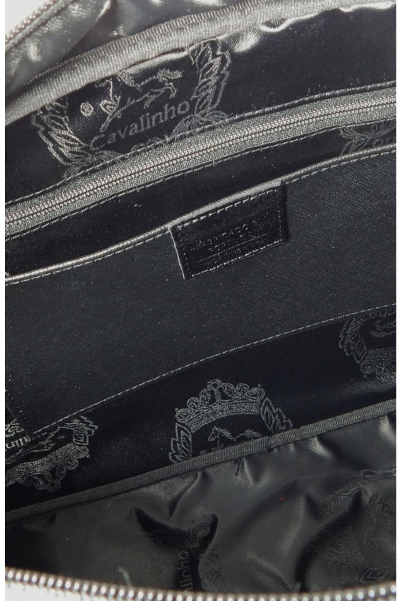 El Estribo 547 Leather Laptop Bag 16", Alternate, color, Black