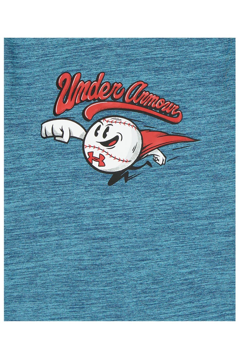 Kids' Superball Graphic Print Performance T-Shirt & Shorts Set, Alternate, color, FRESCO BLUE