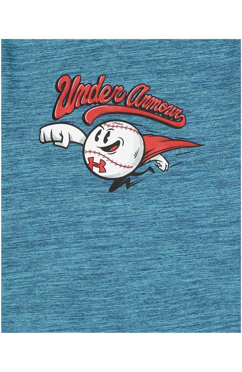 Under Armour Kids' Superball Graphic Print Performance T-Shirt & Shorts Set, Alternate, color, Fresco Blue