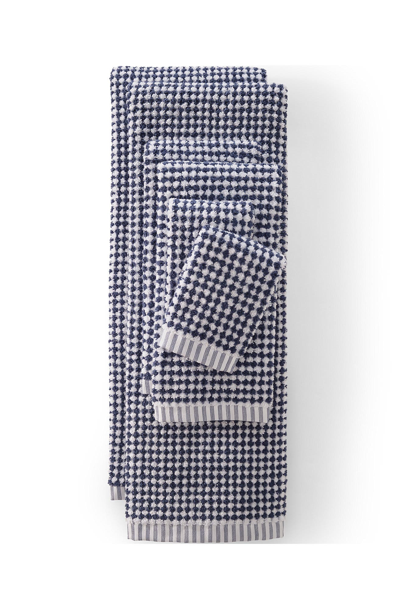 Antique Navy/White