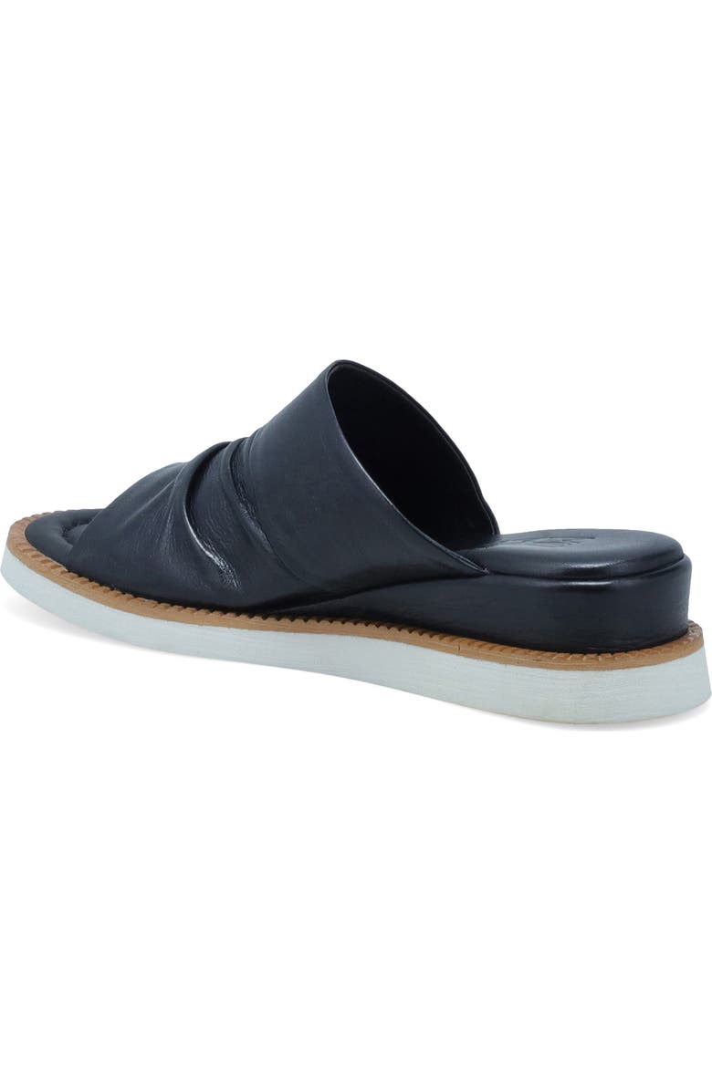 Miz Mooz Erin Platform Wedge Slide Sandal, Alternate, color, Black
