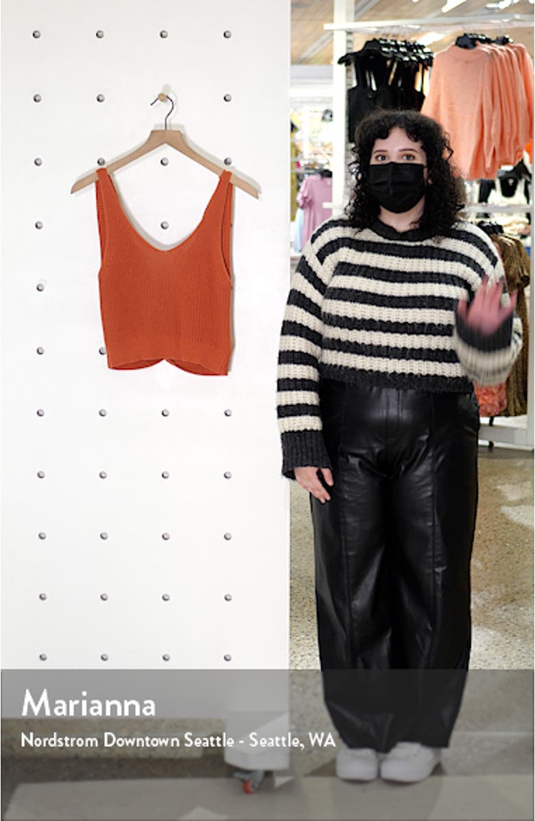 Let's Get Away Twist Back Tank Sweater, sales video thumbnail