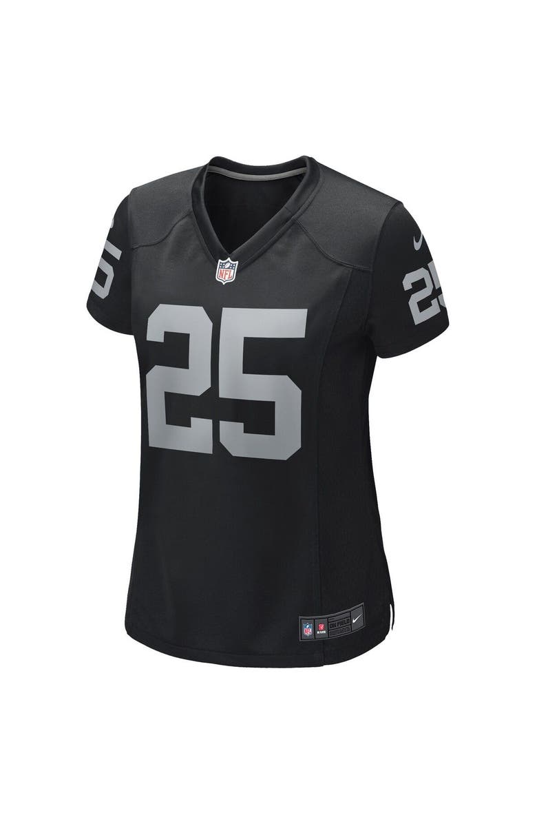 Nike Women's Nike Fred Biletnikoff Black Las Vegas Raiders Game Retired Player Jersey, Alternate, color, 