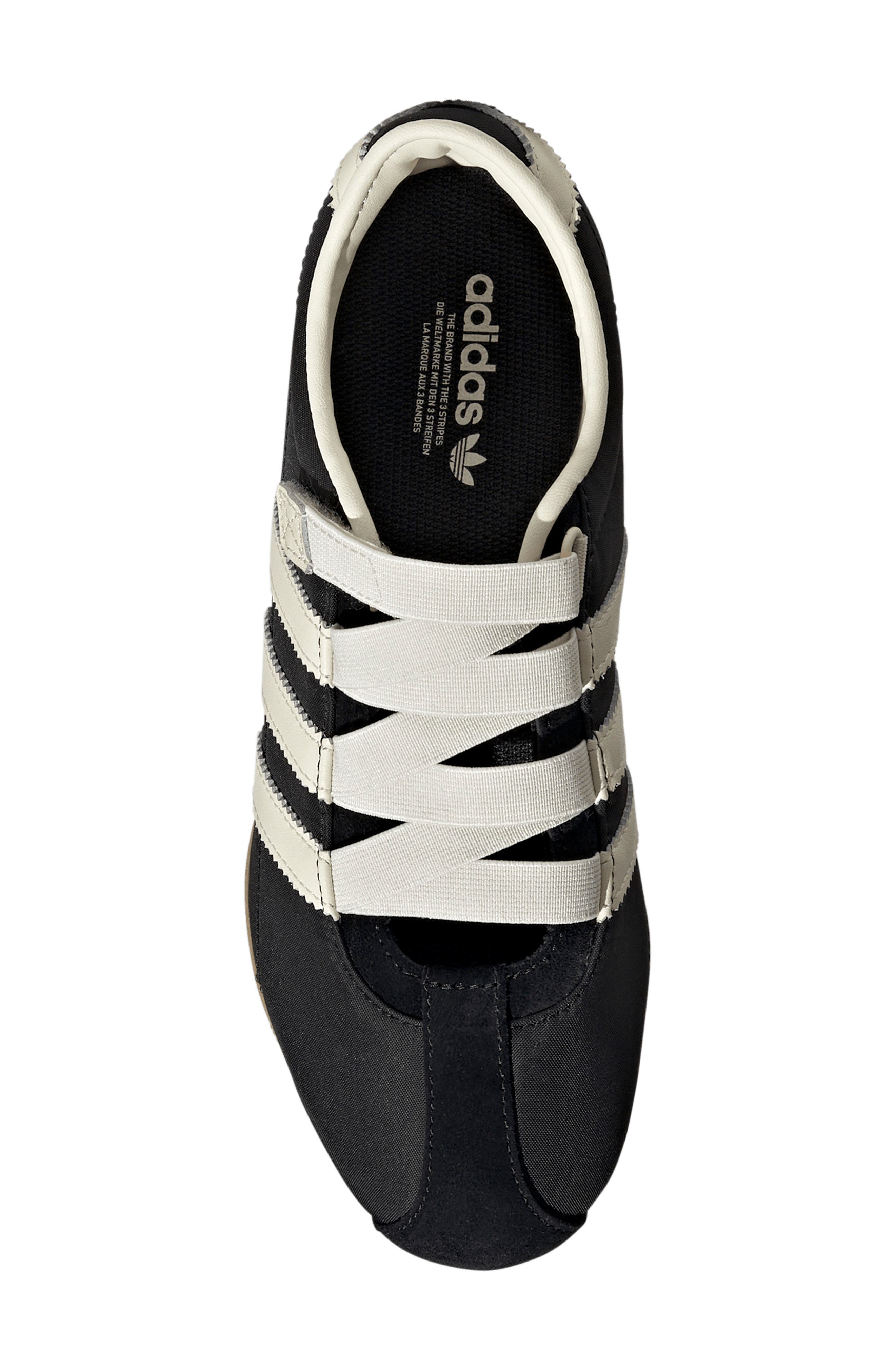 adidas Tokyo Sneakerina, Alternate, color, Black/ Cream White/ Gold