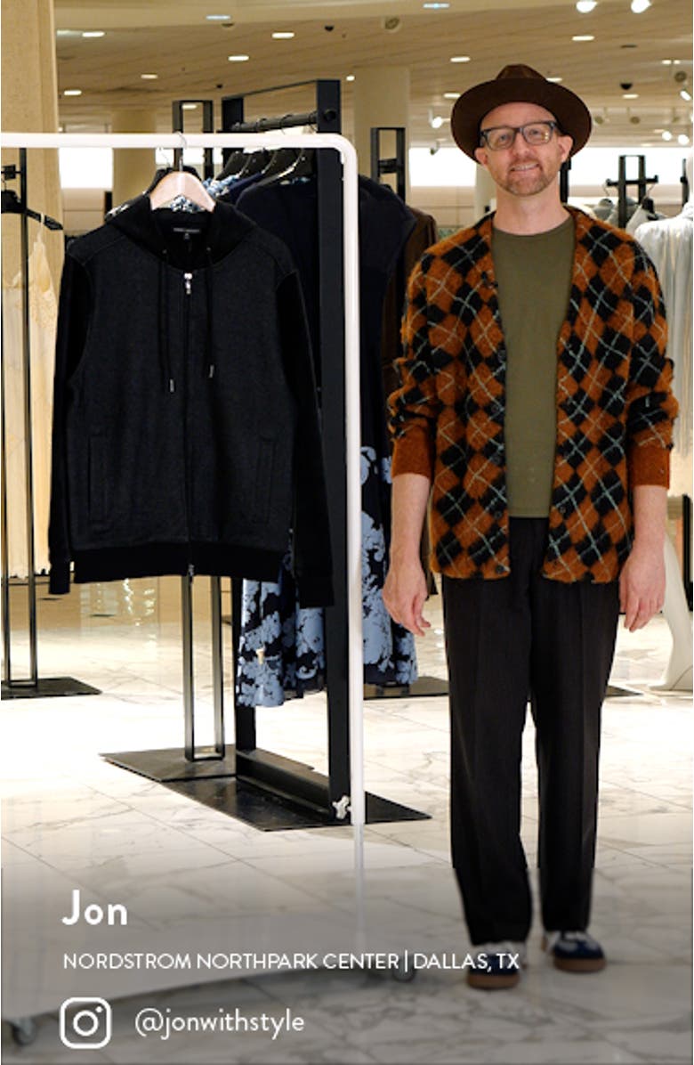 Carter Mixed Knit Zip Hoodie, sales video thumbnail