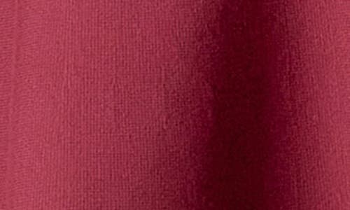 English Factory Long Sleeve Knit Minidress In Red