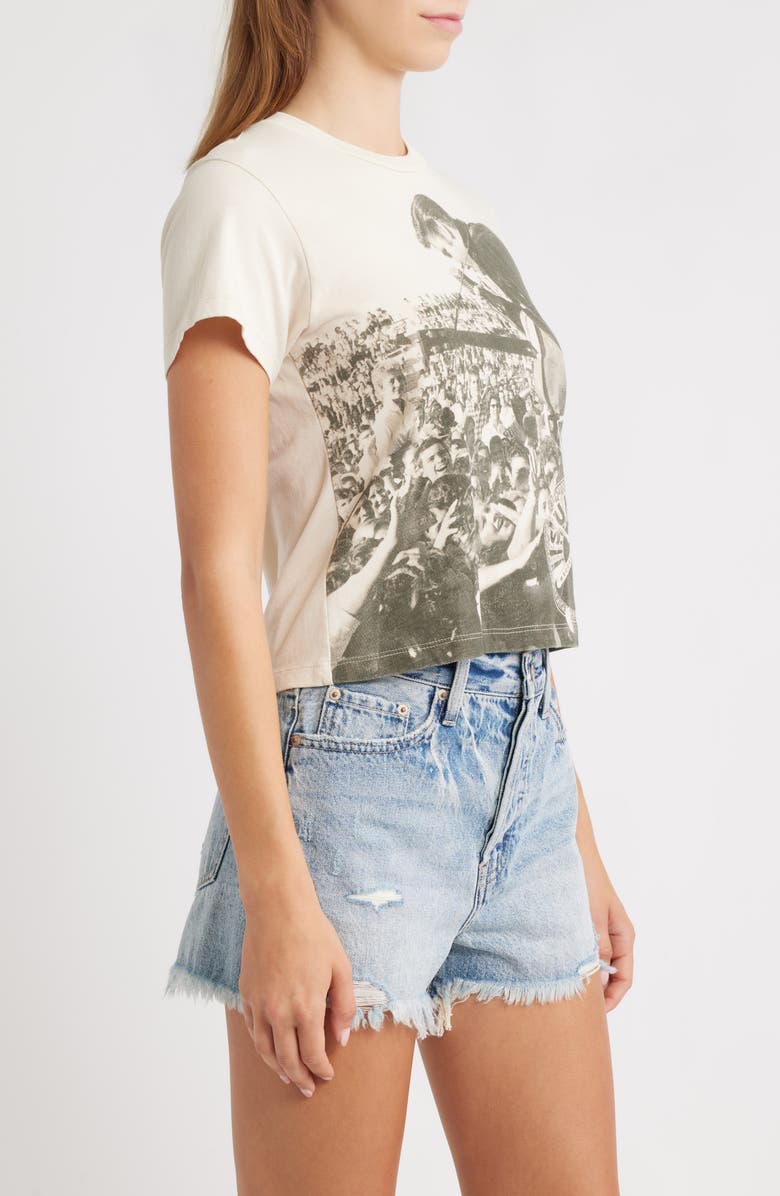 Daydreamer Sun Records Elvis in Concert Graphic T-Shirt, Alternate, color, Dirty White