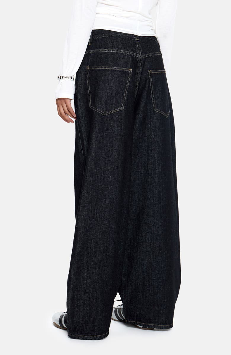 JADED LONDON LDN Print XL Collossus Jeans, Alternate, color, Black