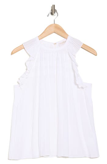 RAMY BROOK RAMY BROOK CARMI FLUTTER SLEEVE TANK