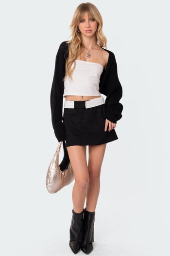 Anya Crop Shrug Sweater