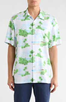 Tommy Bahama Coastal Ease Island Hues Short Sleeve Button-Up Shirt