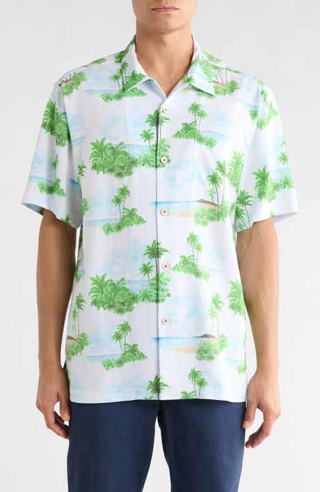Tommy Bahama Coastal Ease Island Hues Short Sleeve Button-Up Shirt