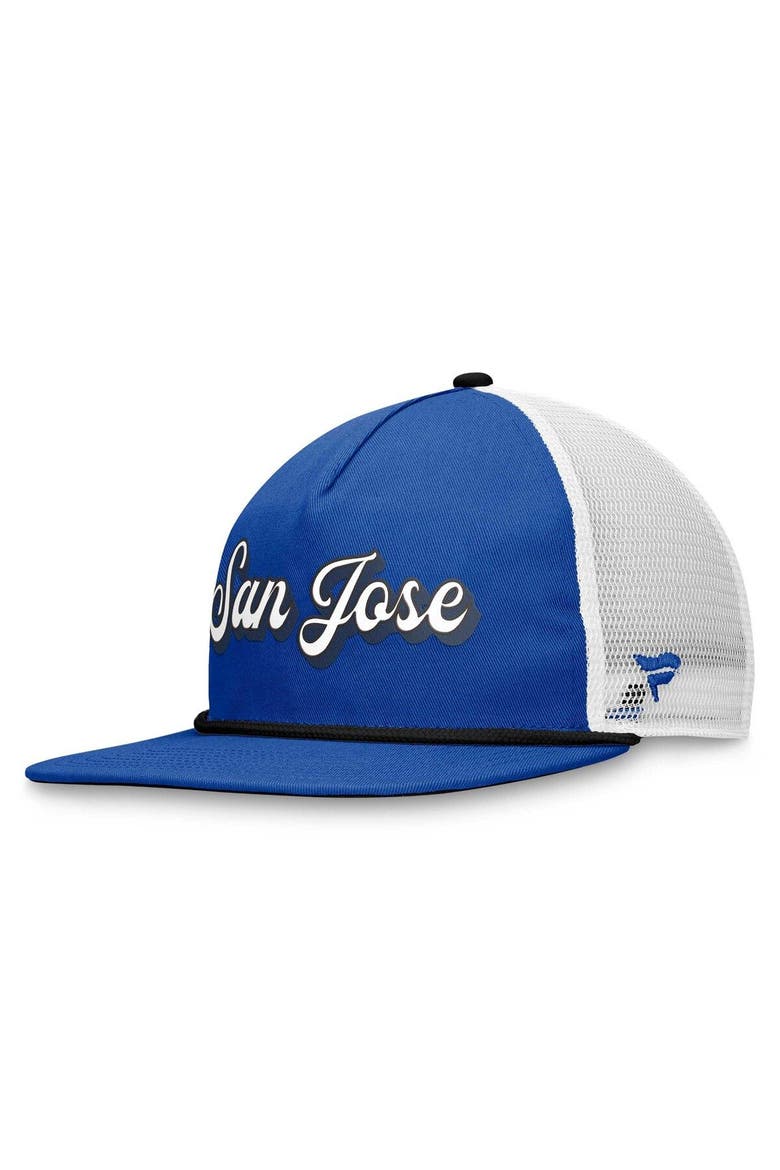 Men's Fanatics Branded Royal/White San Jose Earthquakes True Classic Golf Snapback Hat, Alternate, color, Royal